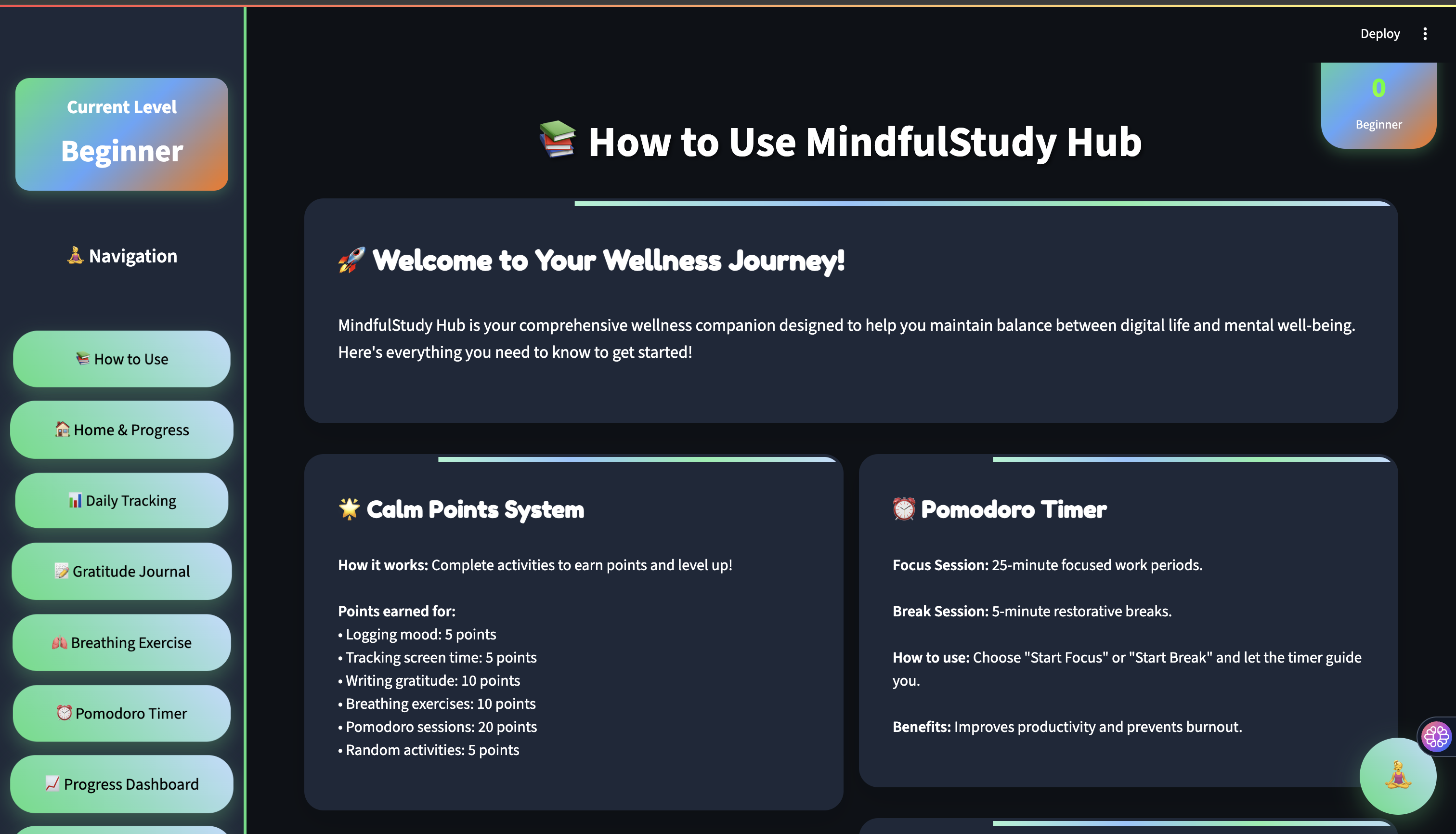 Mindful Study Hub cover